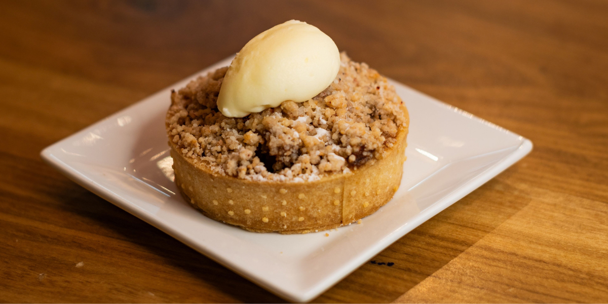 Apple crumble